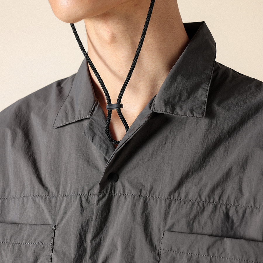 Mizuno WR Light Field Shirt Ash  Black
